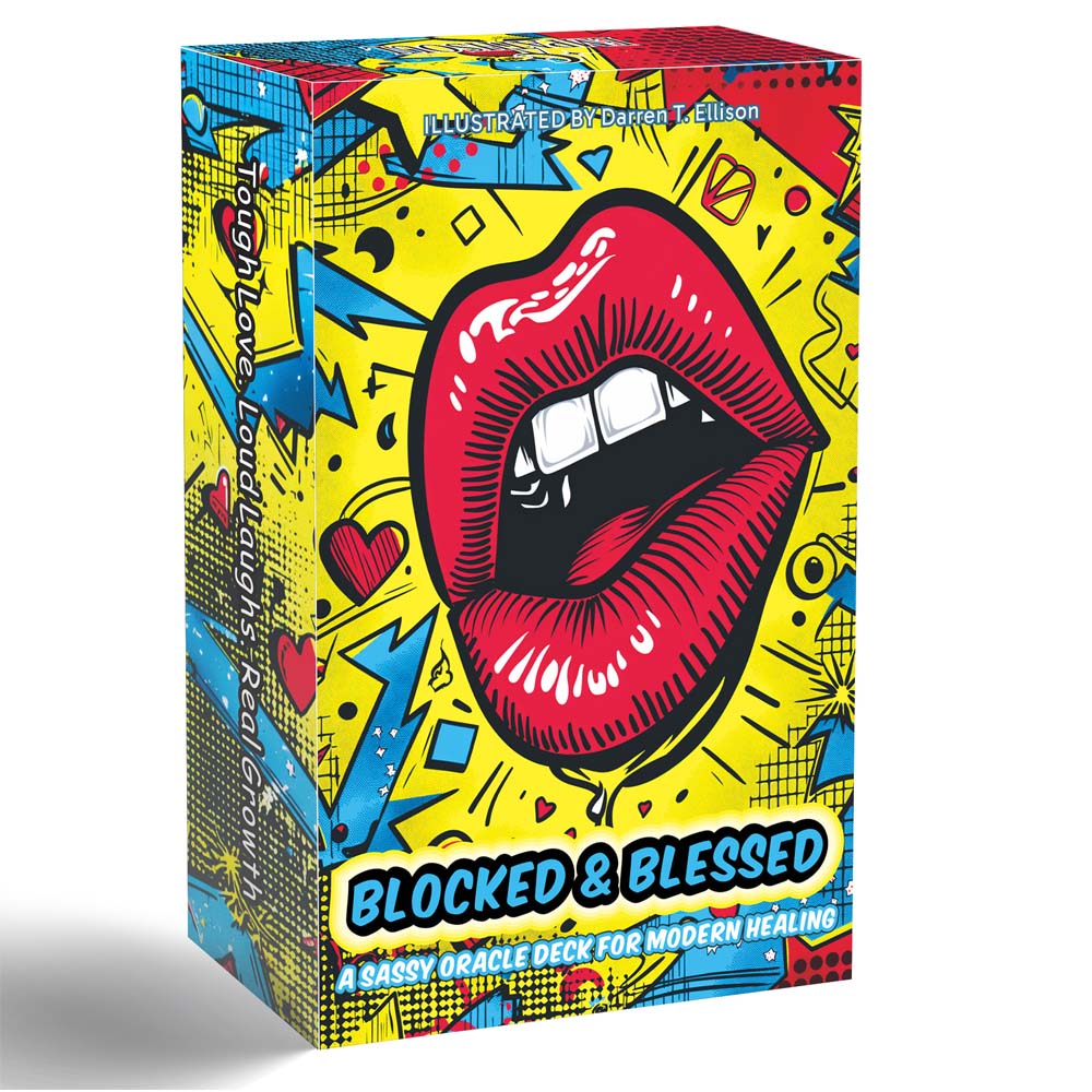 Tarot Deck With Guidebook - 54 Card Deck, 13x8cm Size, BLOCKED