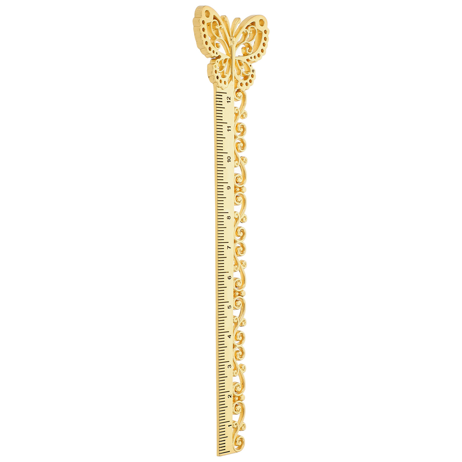 Alloy Bookmark Ruler Hollow Me - Stationery Books recension och pris
