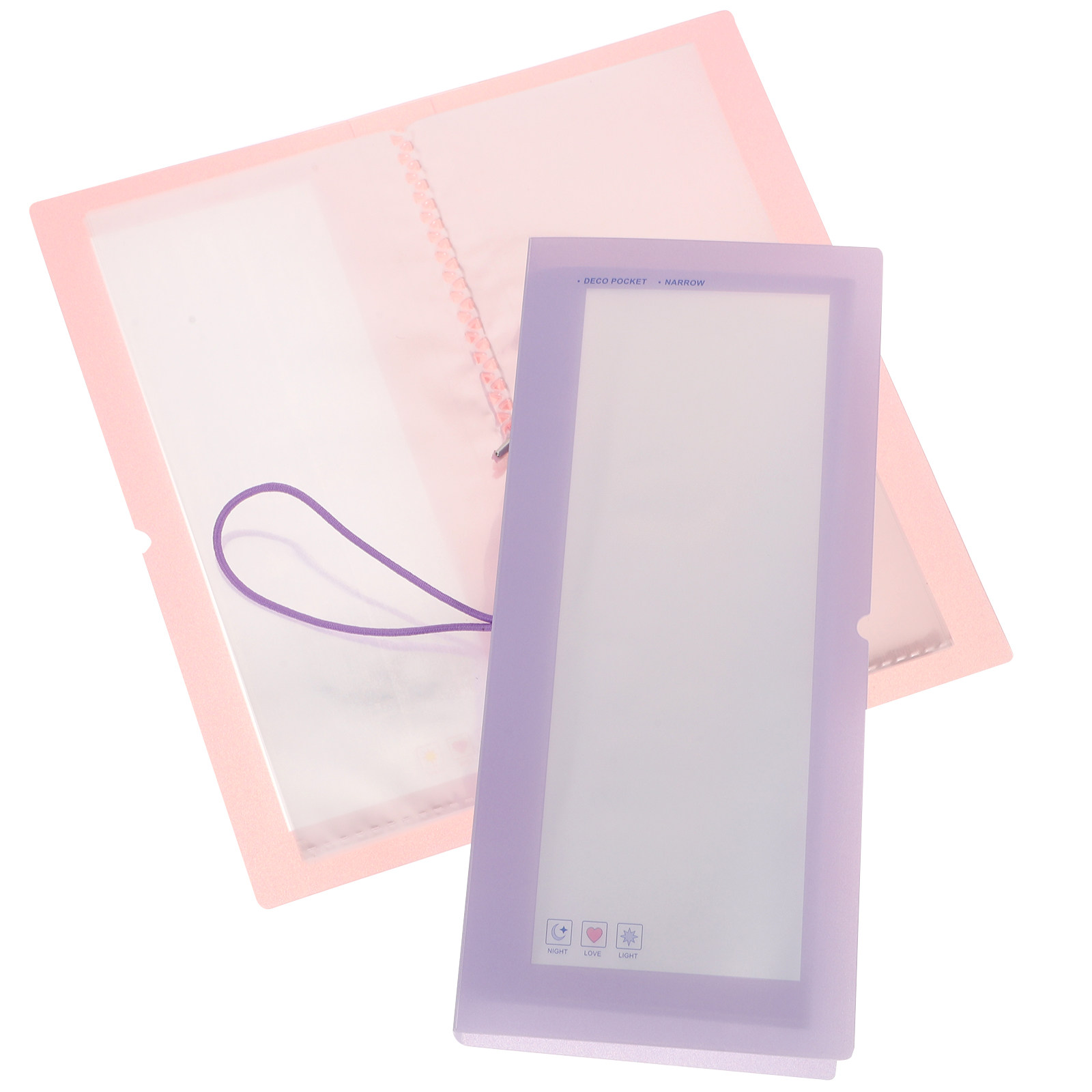 2Pcs Clear Storage Album Stick - Stationery Books recension och pris