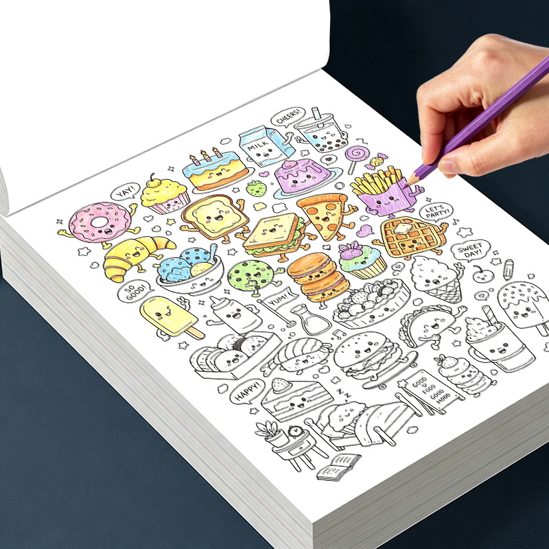16 Pages Little Doodles Adult  - Adult Coloring Book Stress Relief recension och pris