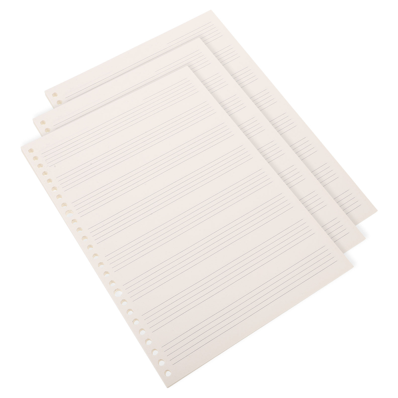 3Pcs Compact Detachable Staff  - Blank Sheet Music Notebook recension och pris