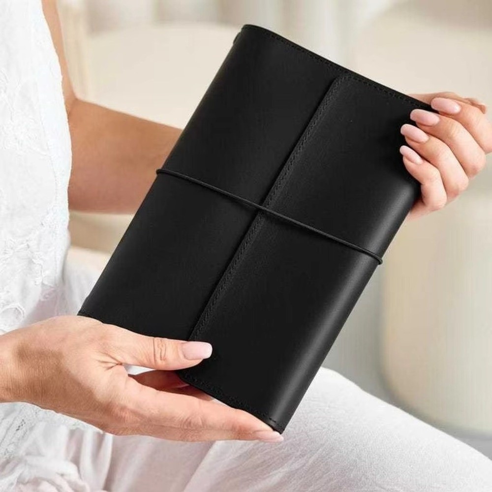 Refillable Notebook Organizer  - Vintage Leather Journal Notebook recension och pris