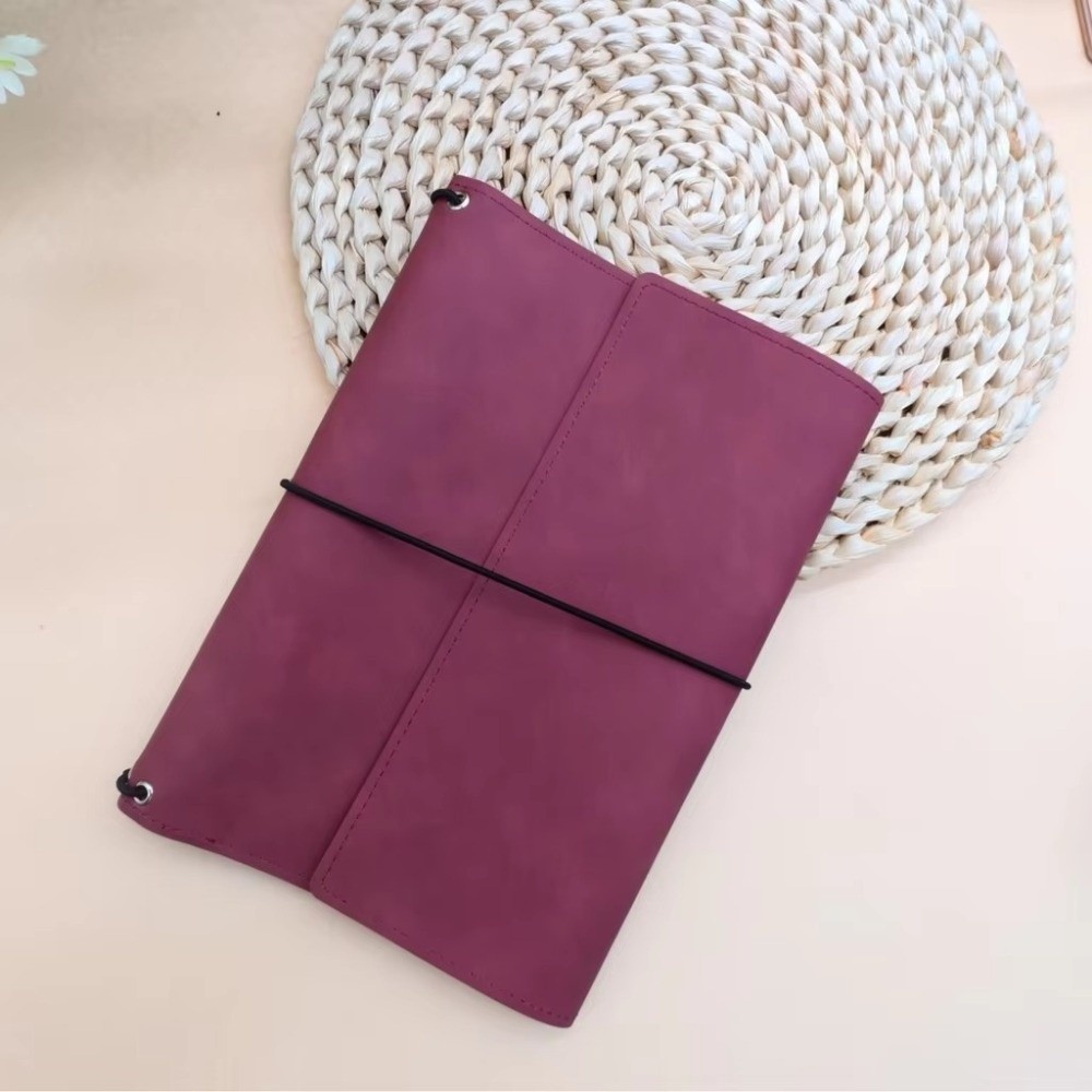 Refillable Notebook Organizer  - Vintage Leather Journal Notebook recension och pris