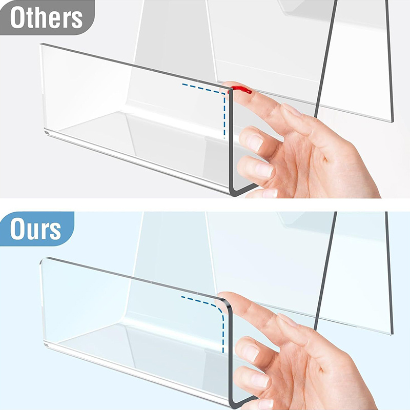 Acrylic Holder for Comic Books - Clear Acrylic Book Stand Holder recension och pris