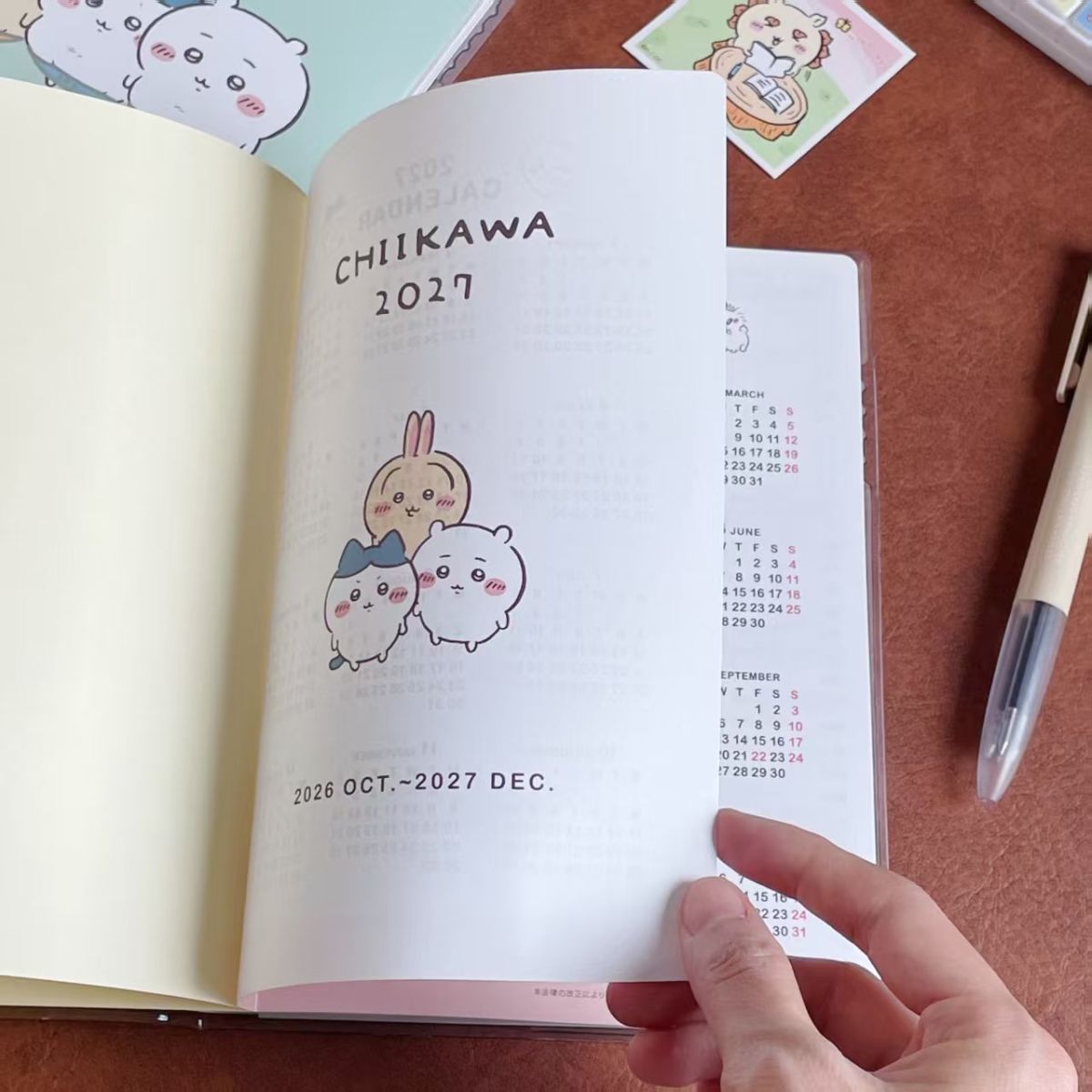 New Chiikawa 2027 Agenda Plan  - Stationery Books recension och pris